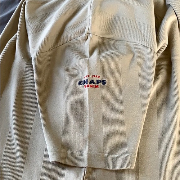 Chaps Denim Large Shirt. GUC. - Picture 4 of 8